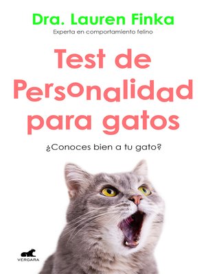cover image of Test de personalidad para gatos